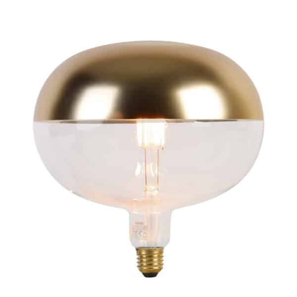 Calex E27 dimmbare LED-Lampe Kopfspiegel gold 6W 360 lm 1800K