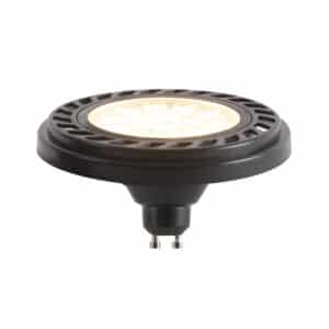 LUEDD GU10 dimmbare LED AR111 schwarz 8W 600 lm 2700K