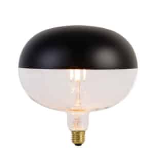 Calex E27 dimmbare LED-Lampe Kopfspiegel schwarz 6W 360 lm 1800K