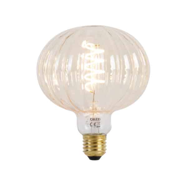 Calex E27 dimmbare LED-Lampe G125 Bernstein 4W 200 lm 2000K