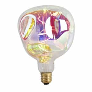 Calex E27 dimmbare LED-Lampe G125 Regenbogen 4W 200 lm 1800K