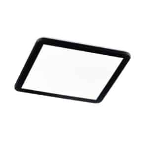 Trio Leuchten LED-Panel quadratisch schwarz 40 cm inkl. LED 3-stufig dimmbar - Lope