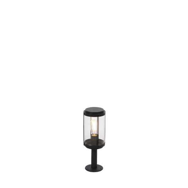 QAZQA Design Außenlampe schwarz 40 cm IP44 - Schiedam