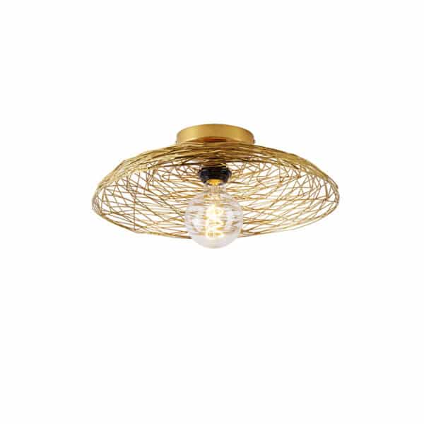 QAZQA Orientalische Deckenleuchte Gold 40 cm - Glan