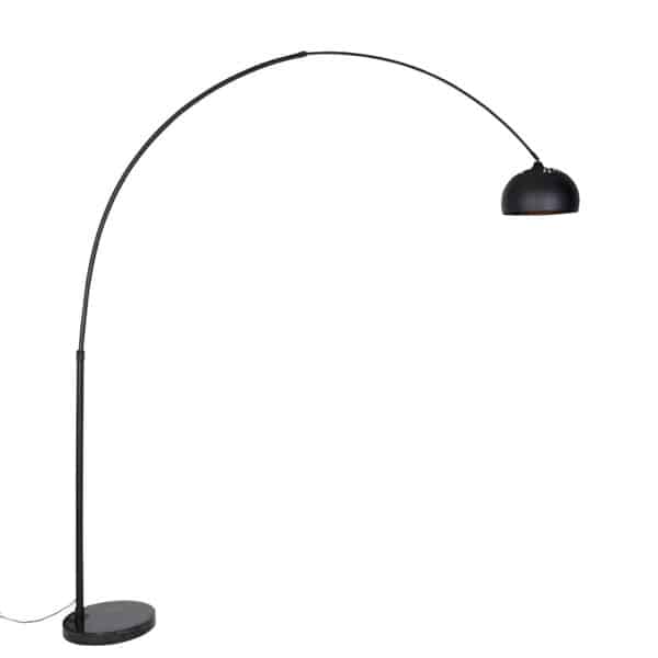 QAZQA Moderne Bogenlampe schwarz - XXL