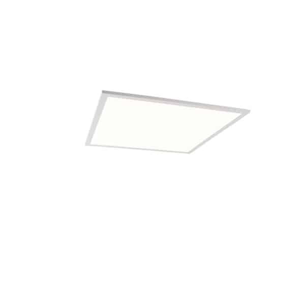 QAZQA LED-Panel weiß inkl. LED und Dimmer mit Fernbedienung - Liv