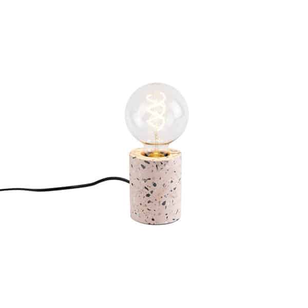 QAZQA Design Tischlampe rosa Granit - Baranda