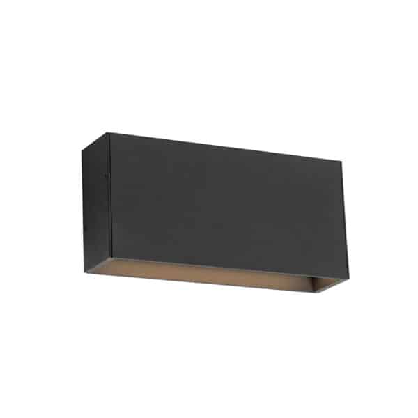 QAZQA Moderne Wandleuchte anthrazit inkl. LED IP54 - Spector