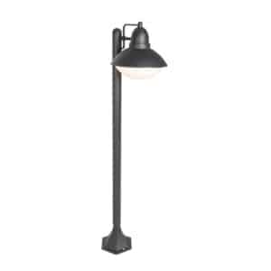 QAZQA Moderne Outdoor-Stange schwarz 100 cm IP44 - Marcel