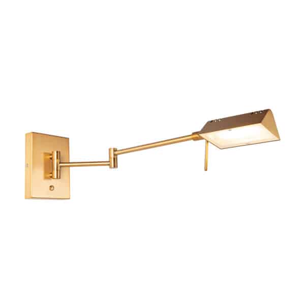 QAZQA Design Wandleuchte Bronze inkl. LED dimmbar - Notia