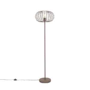 QAZQA Design Stehlampe Rostbraun - Johanna