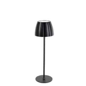 Light Trend Moderne Tischleuchte schwarz 3-stufig dimmbar wiederaufladbar - Dolce