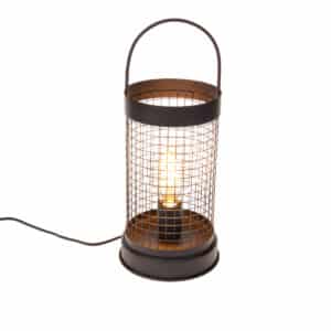 Honsel Moderne Tischlampe grau 44 cm - Horario