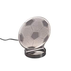 Trio Leuchten Neon Tischleuchte transparent inkl. LED Dim to Warm - Soccer