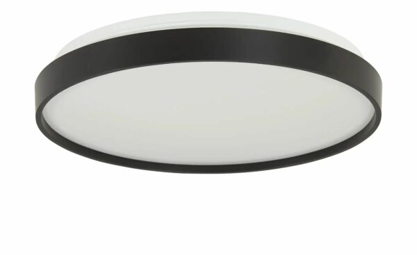 KHG LED-Panel ¦ schwarz ¦ Maße (cm): H: 2  Ø: 35.5