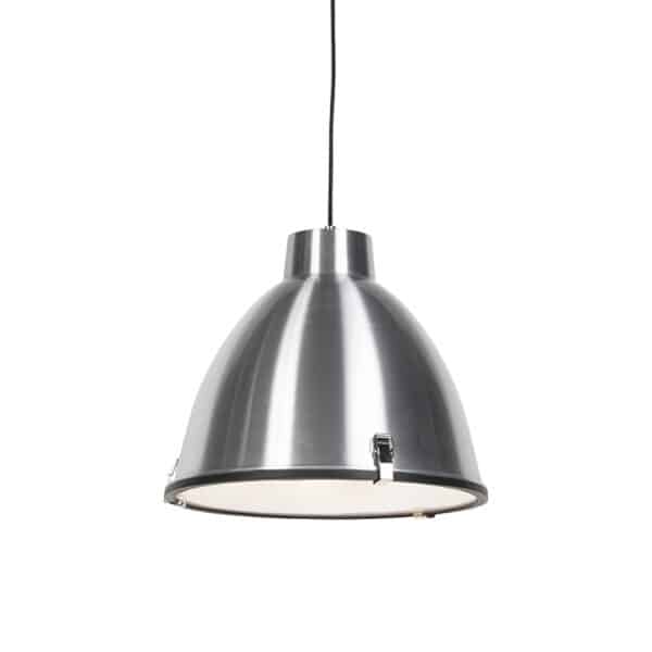 QAZQA Industrielle Hängelampe Aluminium 38 cm dimmbar - Anteros