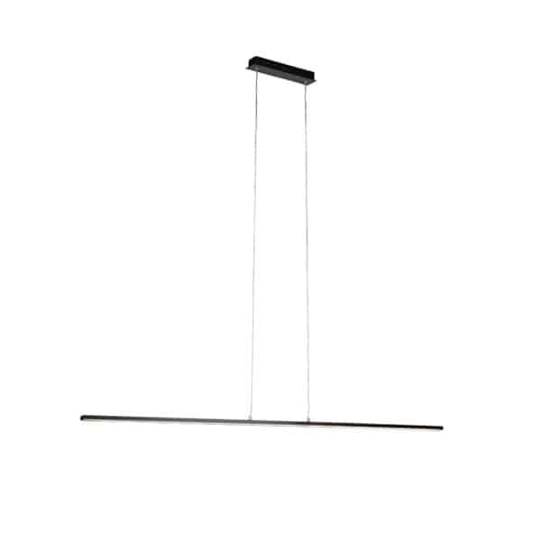 QAZQA Moderne schwarze Hängelampe 150 cm inkl. LED - Banda