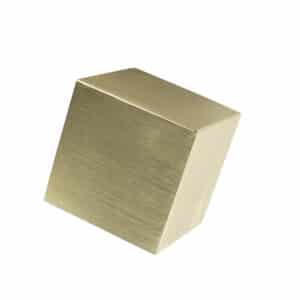 QAZQA Moderne Wandleuchte Gold - Cube