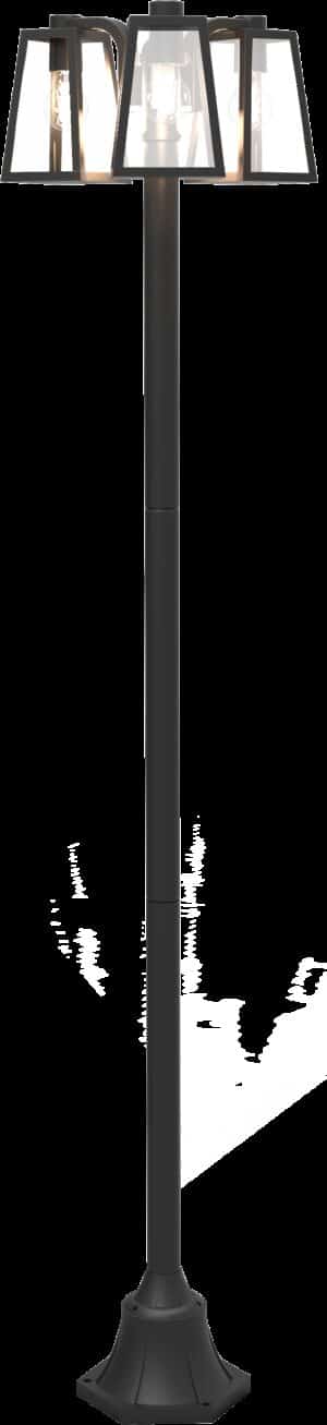 LUTEC Außen-Stehlampe "Kandelaber FIA