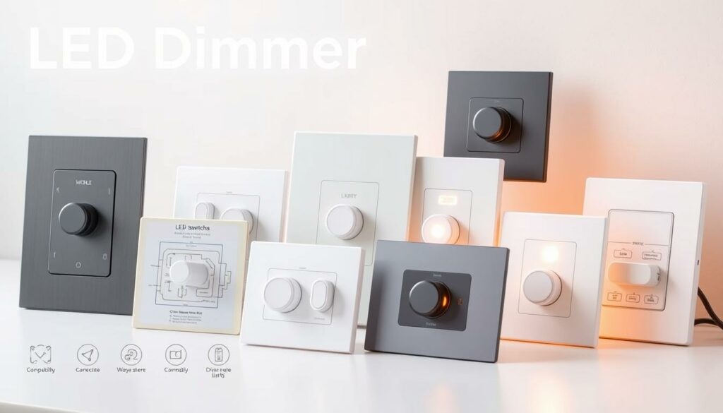 LED Dimmer Auswahl