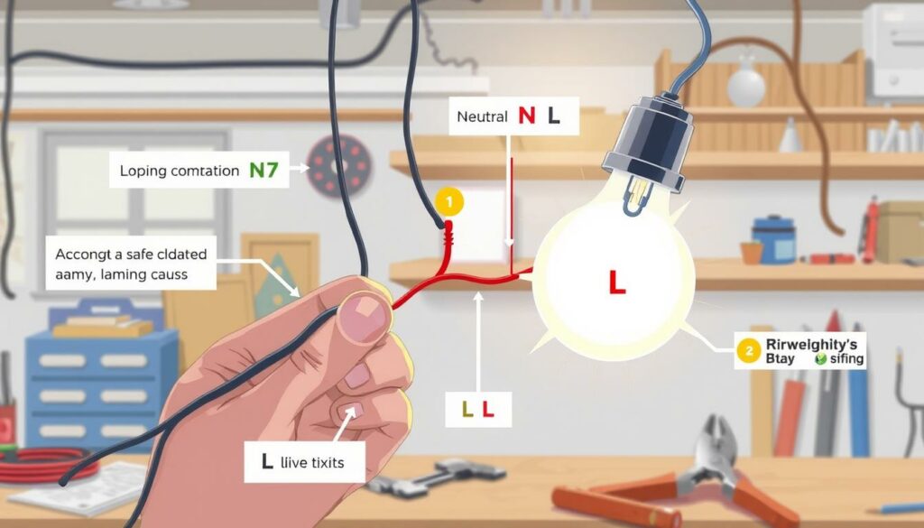 Lampen verdrahten Anleitung